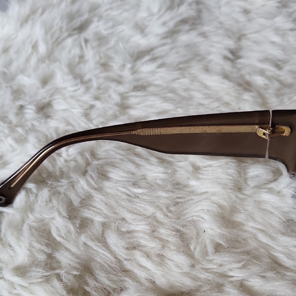 COACH FRAMES ONLY! Brown Oversized Sunglass Frames. - Picture 9 of 12